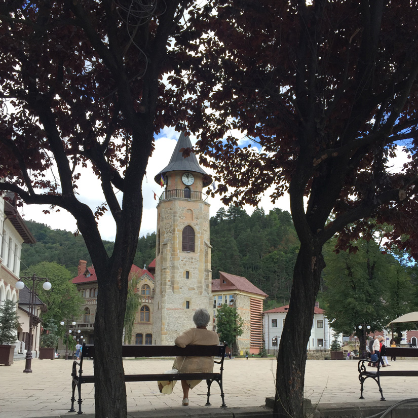 The centre of Piatra Neamt