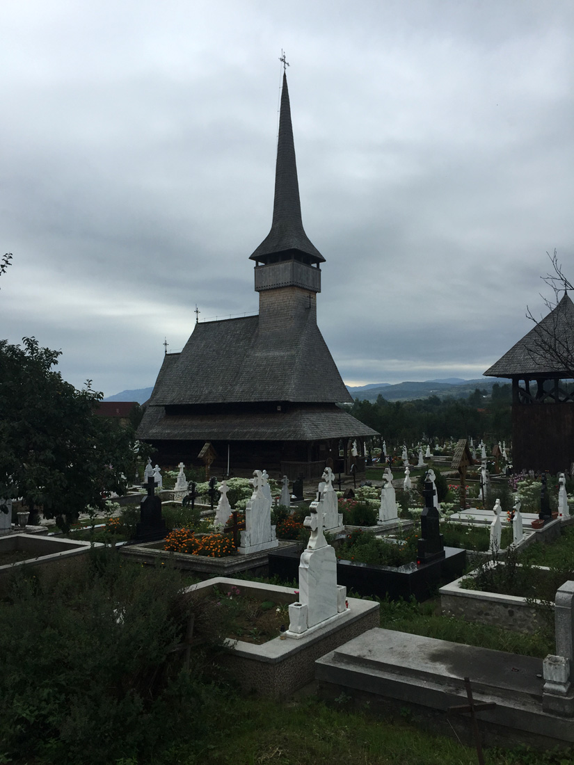 The Rozavlea wooden church